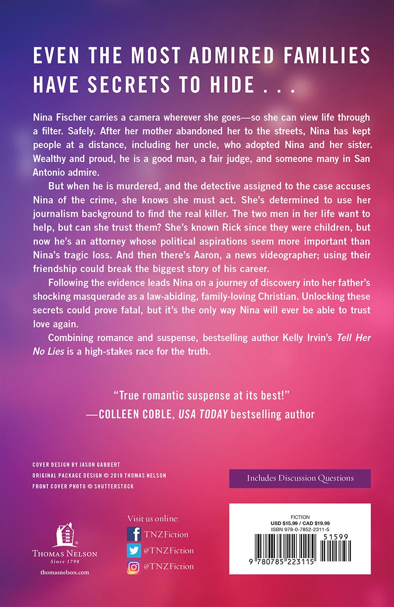 Tell Her No Lies Back Cover